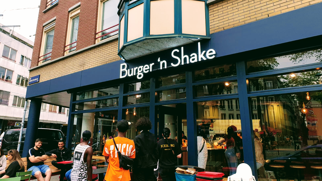Interior or exterior photo of the halal restaurant