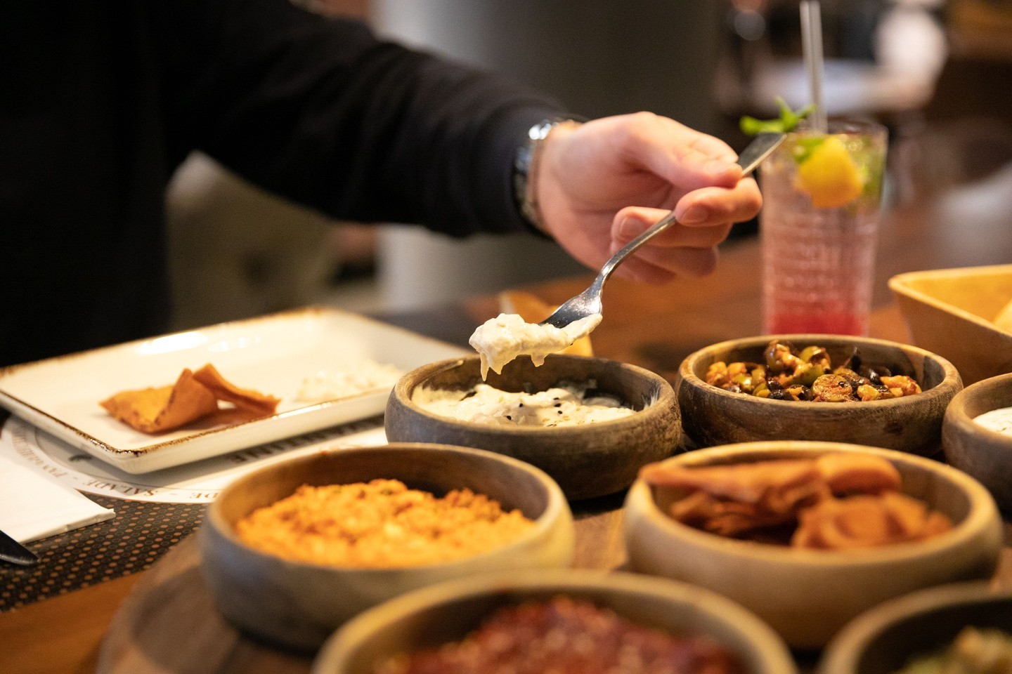 Dish served at the halal restaurant