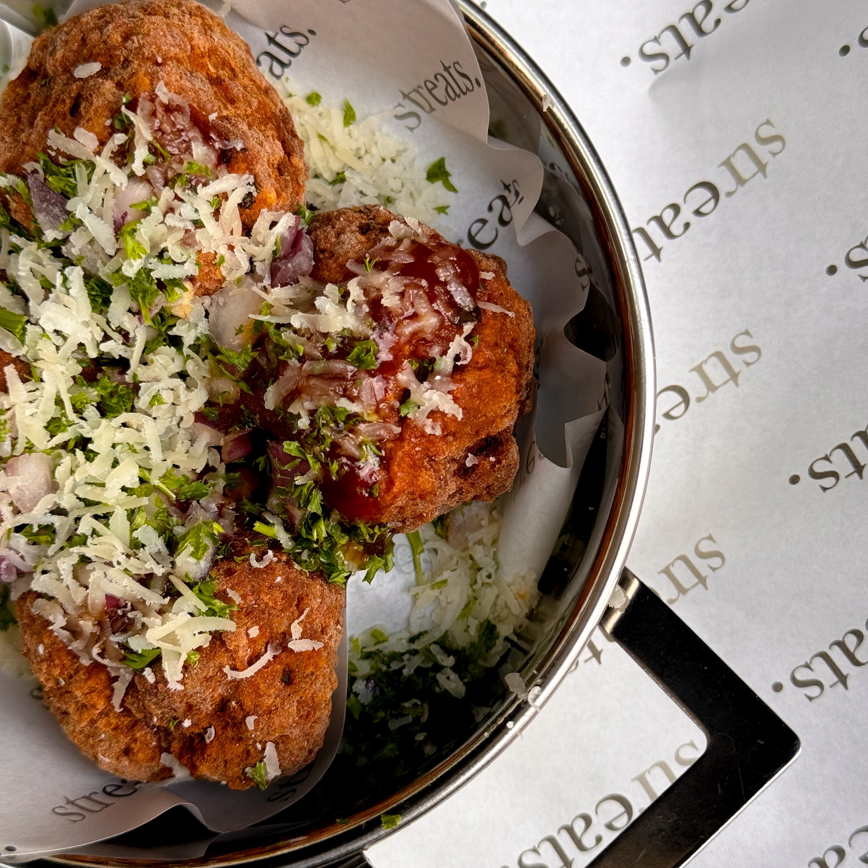 Dish served at the halal restaurant