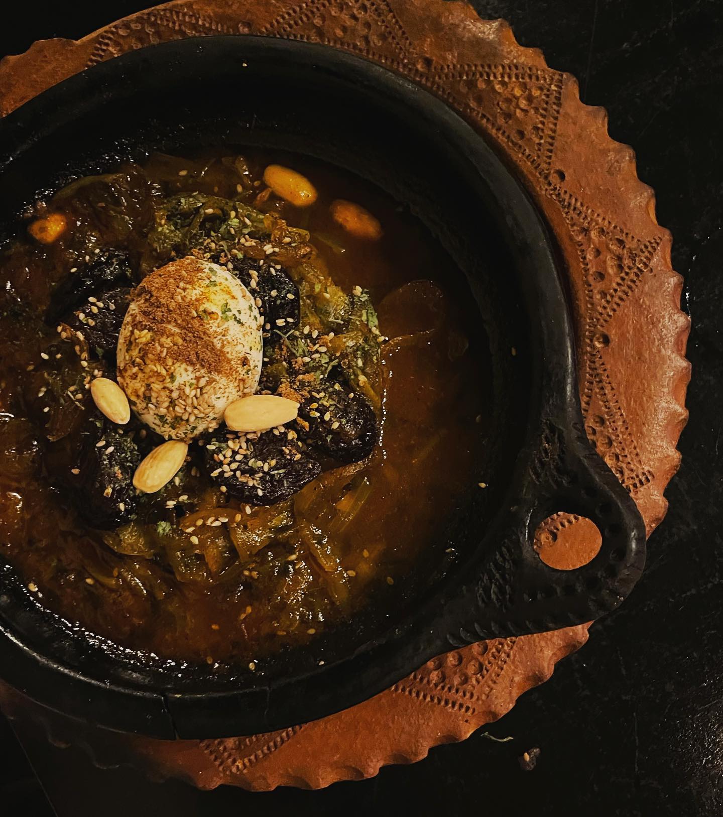 Dish served at the halal restaurant