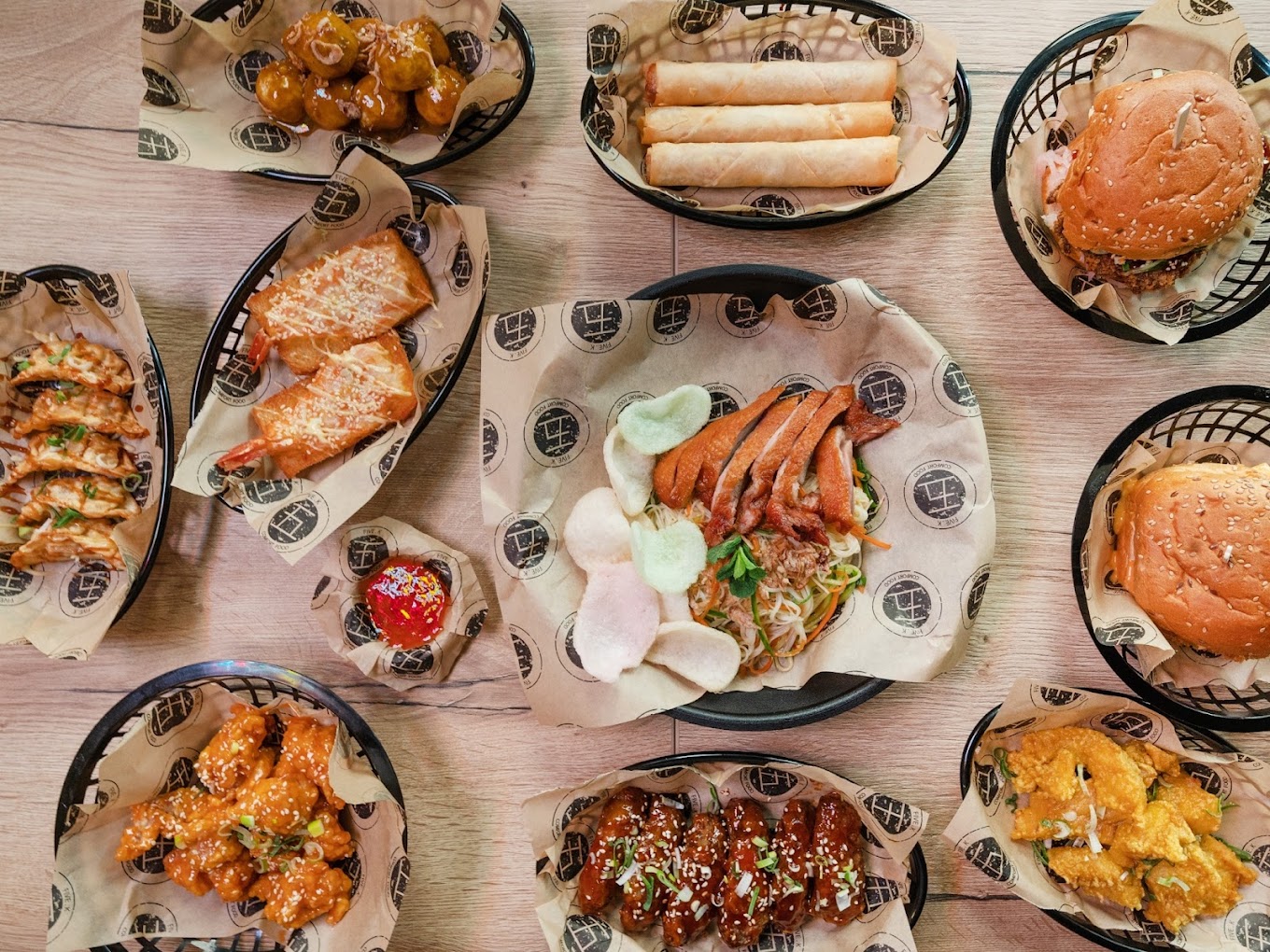 Dish served at the halal restaurant