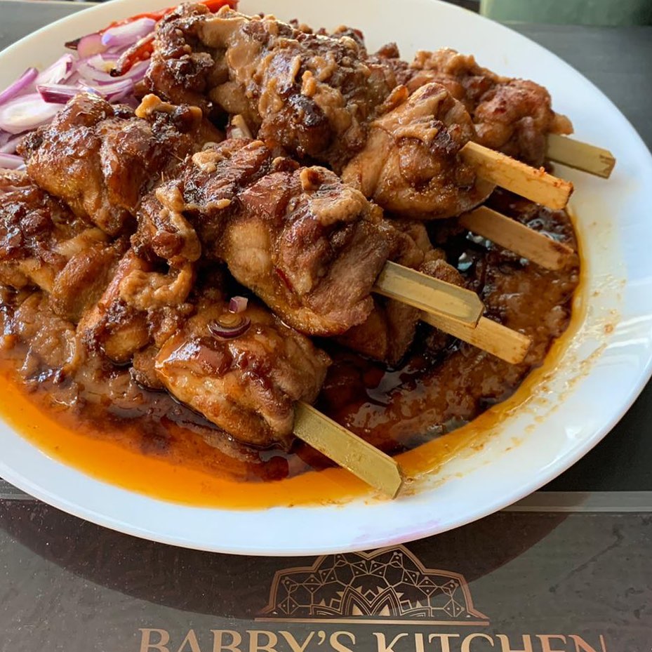 Dish served at the halal restaurant