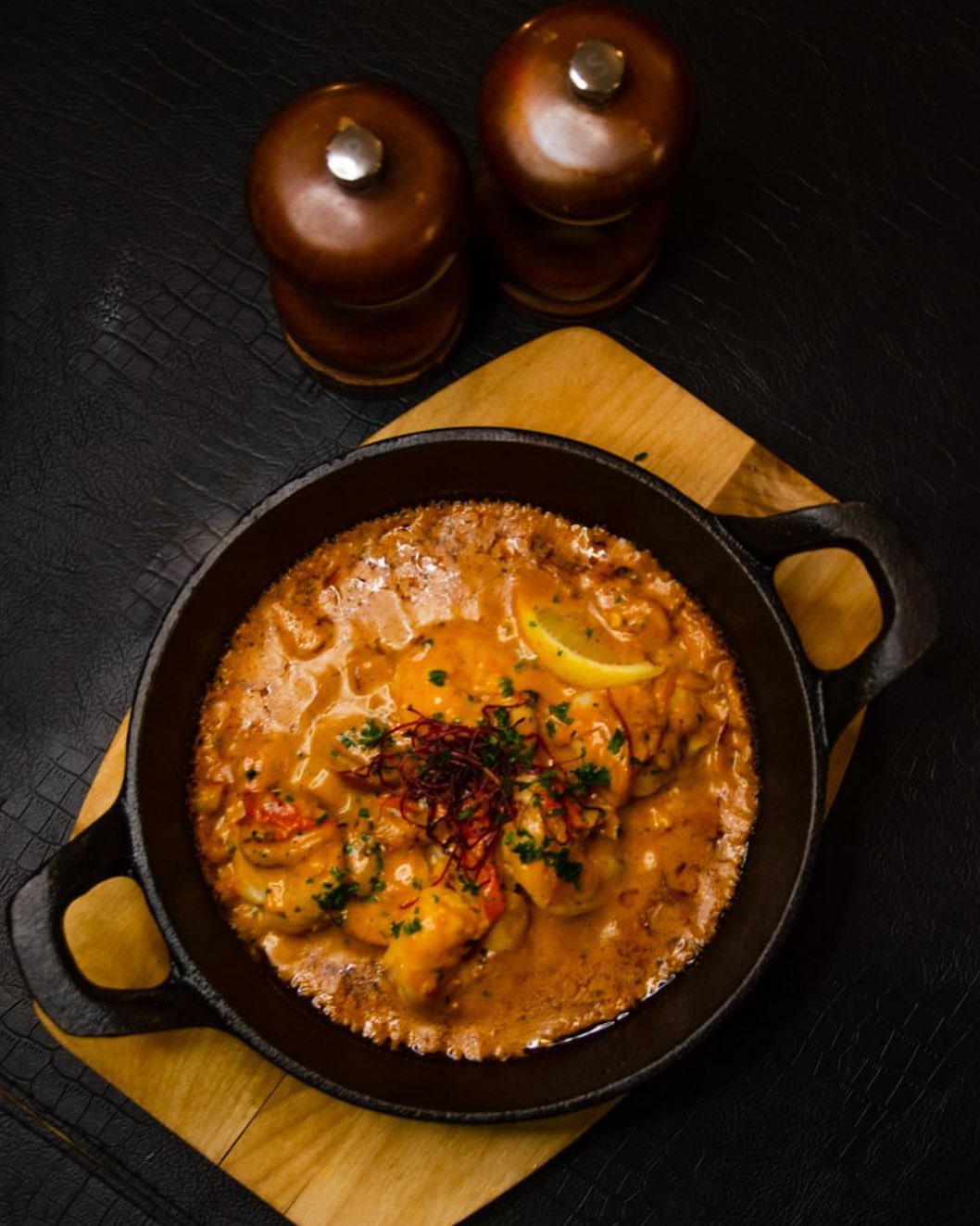 Dish served at the halal restaurant