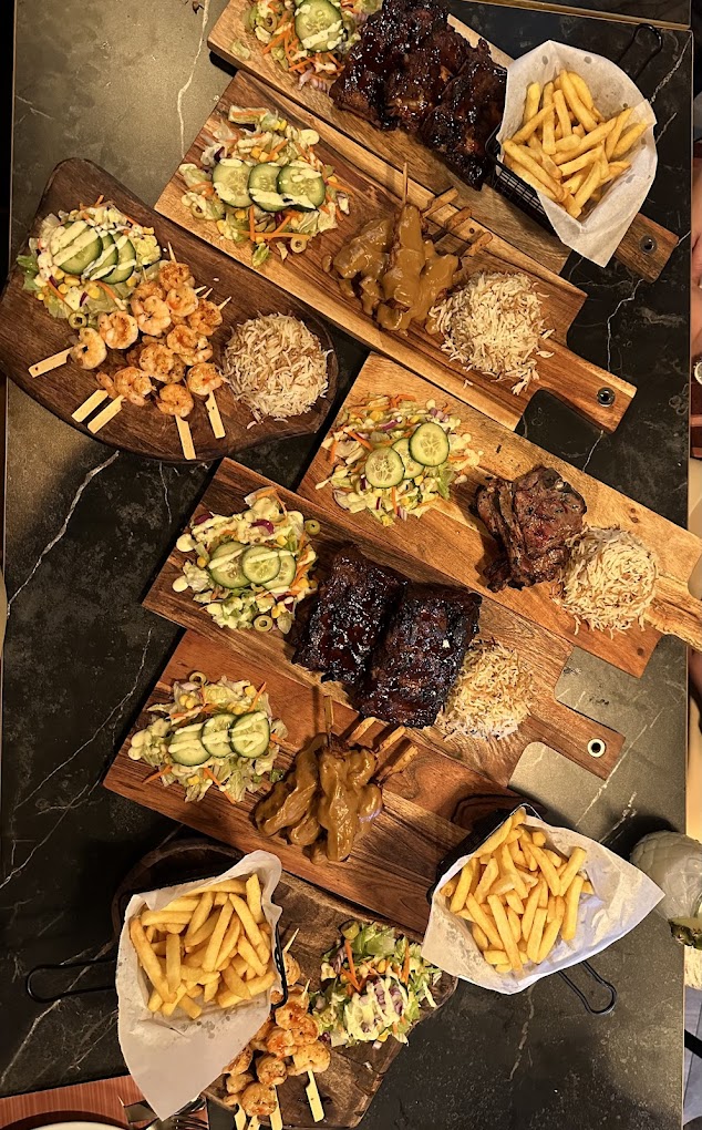 Dish served at the halal restaurant