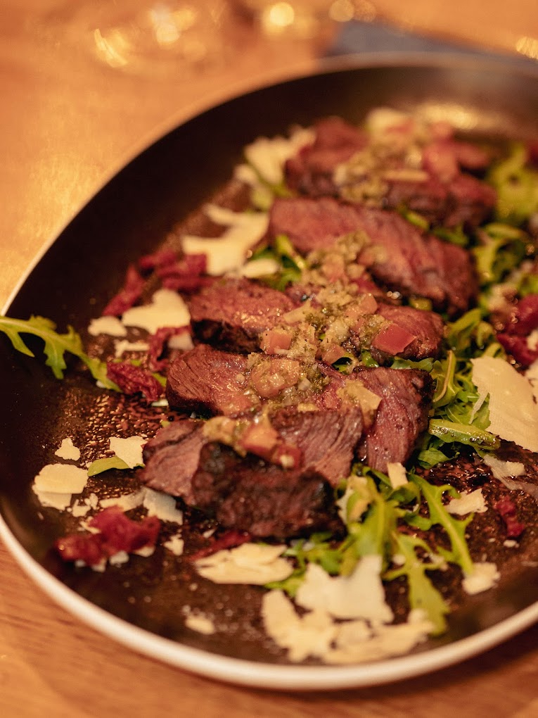 Dish served at the halal restaurant