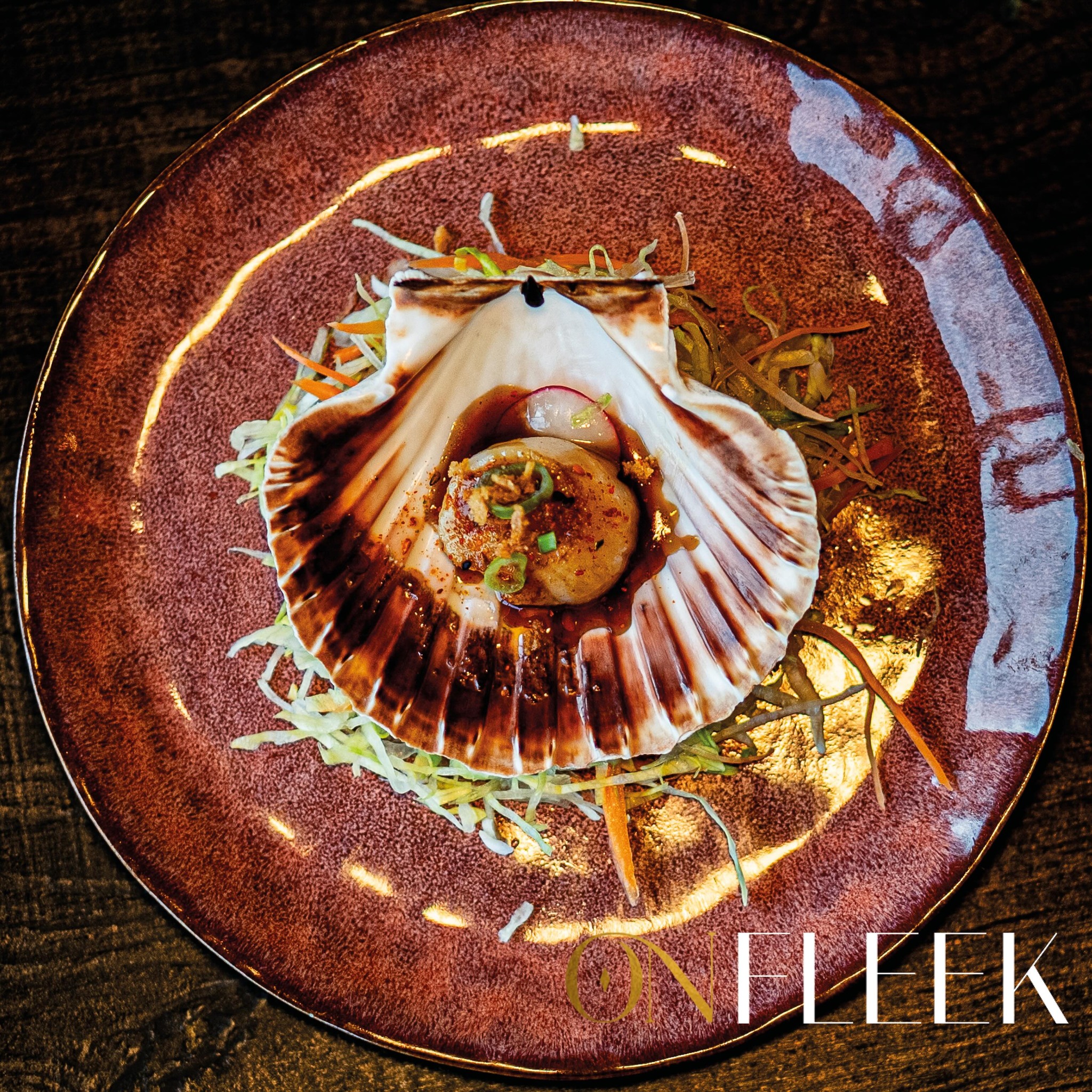 Dish served at the halal restaurant